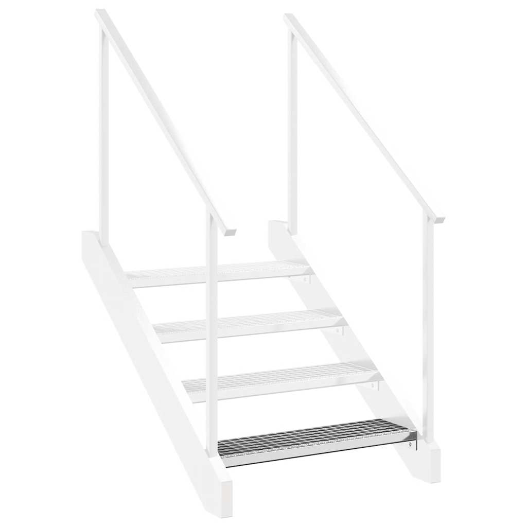 Gittertrinn 70x24x7 cm galvanisert stål
