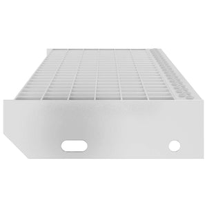 Gittertrinn 80x24x7 cm galvanisert stål