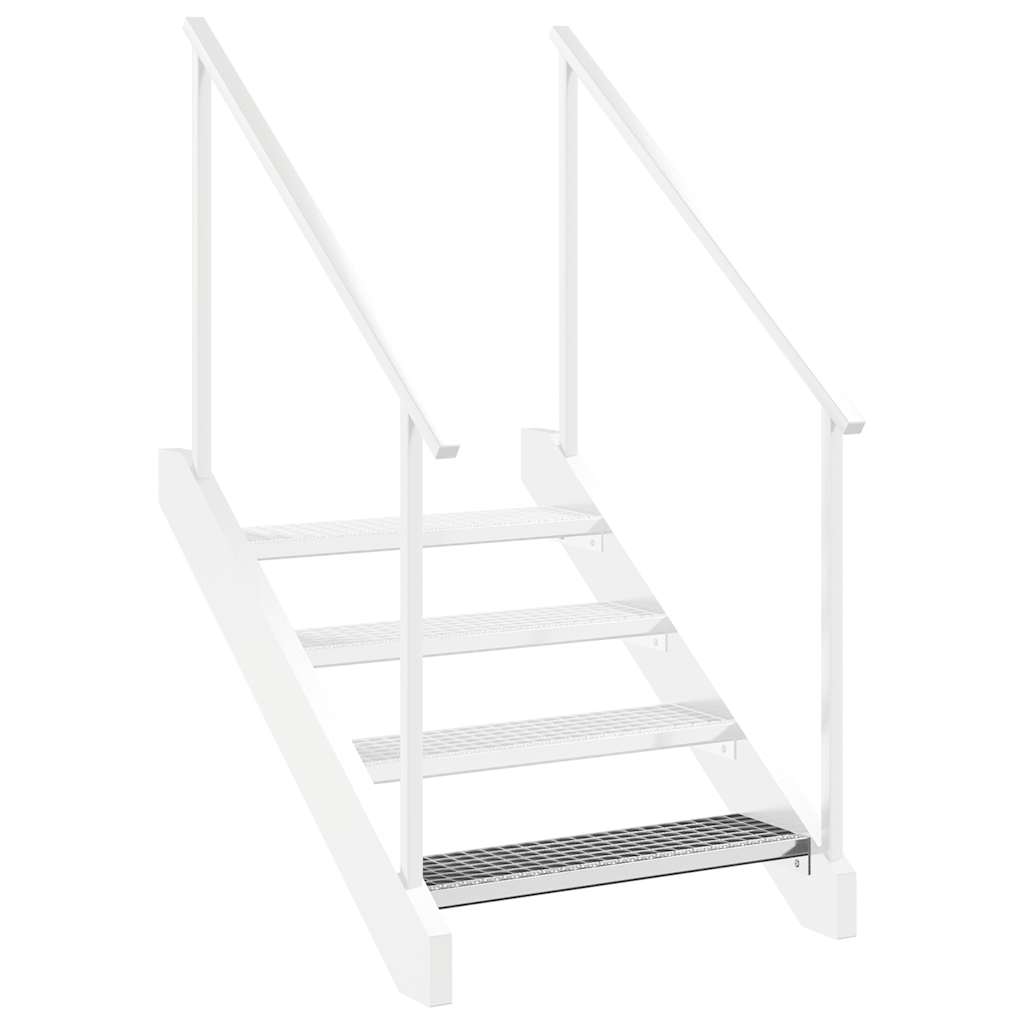 Gittertrinn 80x24x7 cm galvanisert stål