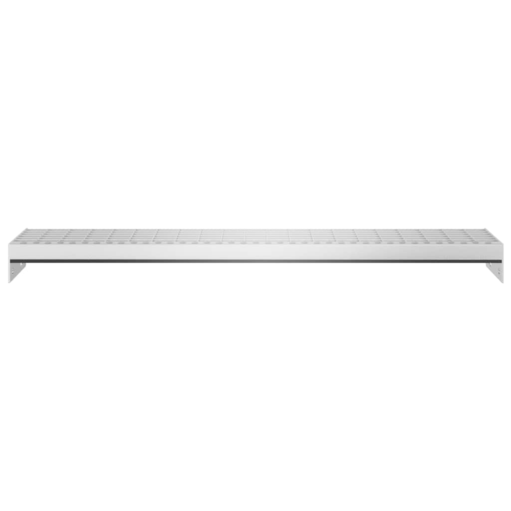 Gittertrinn 90x24x7 cm galvanisert stål