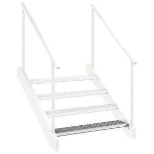 Gittertrinn 90x24x7 cm galvanisert stål