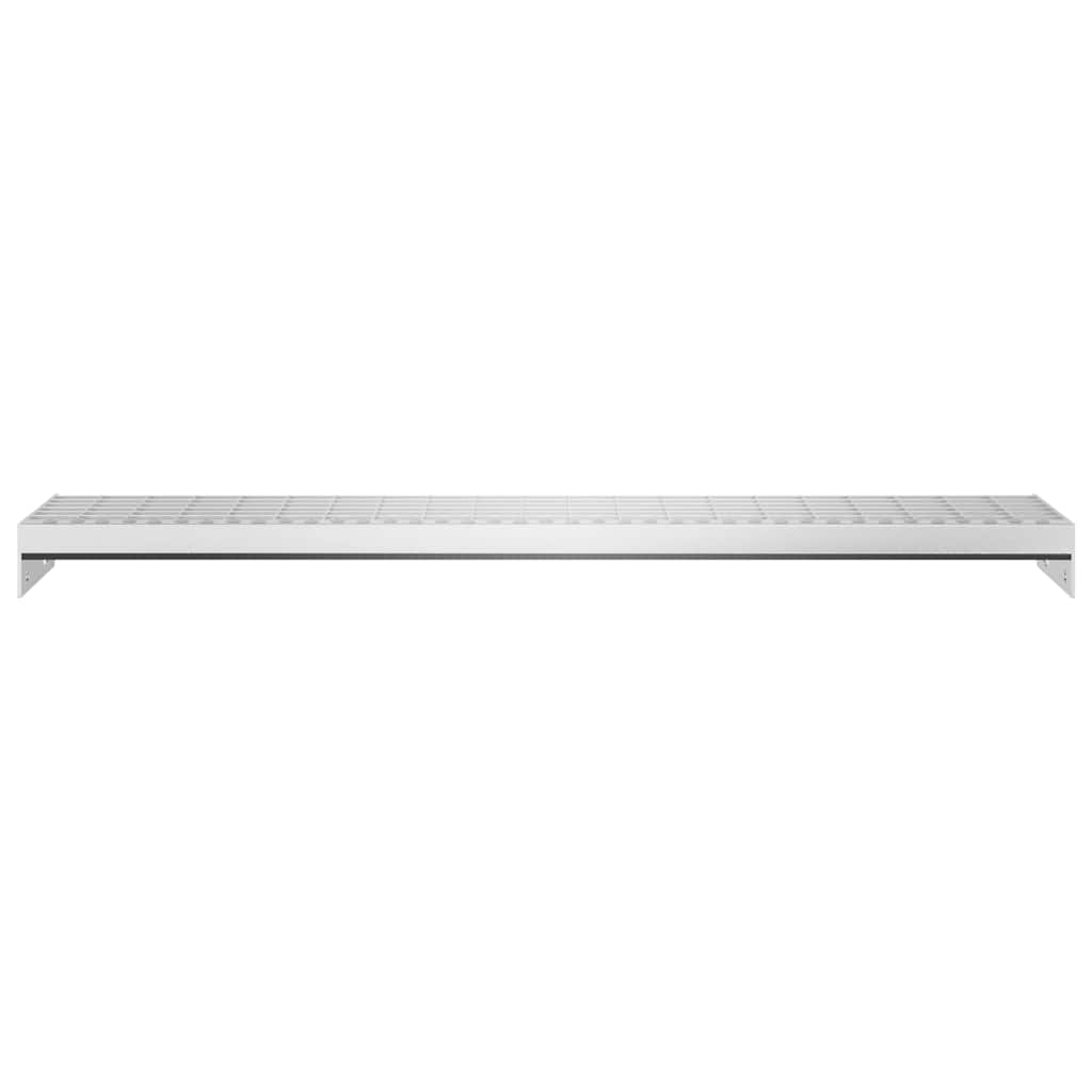 Gittertrinn 100x24x7 cm galvanisert stål