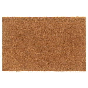 Dørmatte naturlig 65x100 cm tuftet kokosfiber
