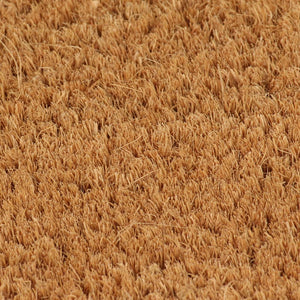 Dørmatte naturlig 65x100 cm tuftet kokosfiber