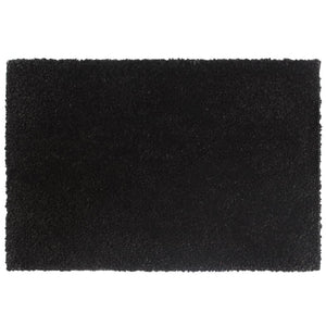 Doormats 5 pcs black 40x60 cm tufted coconut fiber