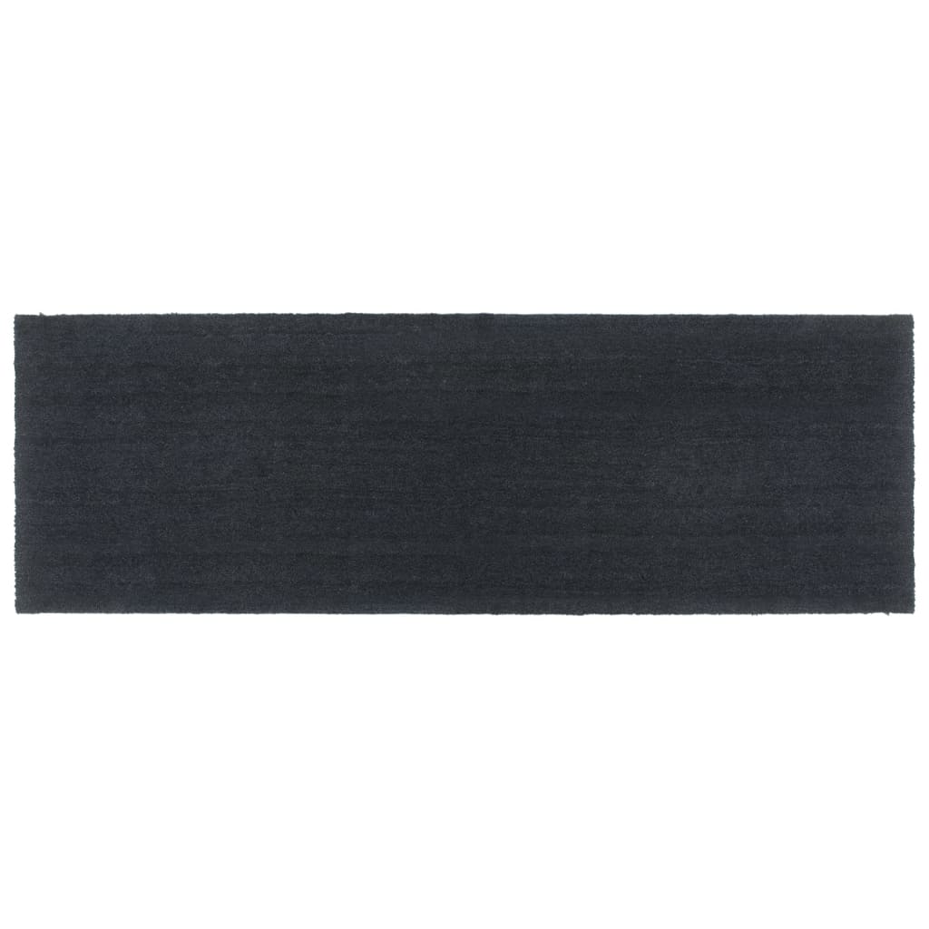 Dørmatte mørkegrå 100x300 cm tuftet kokosfiber