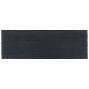 Dørmatte mørkegrå 100x300 cm tuftet kokosfiber