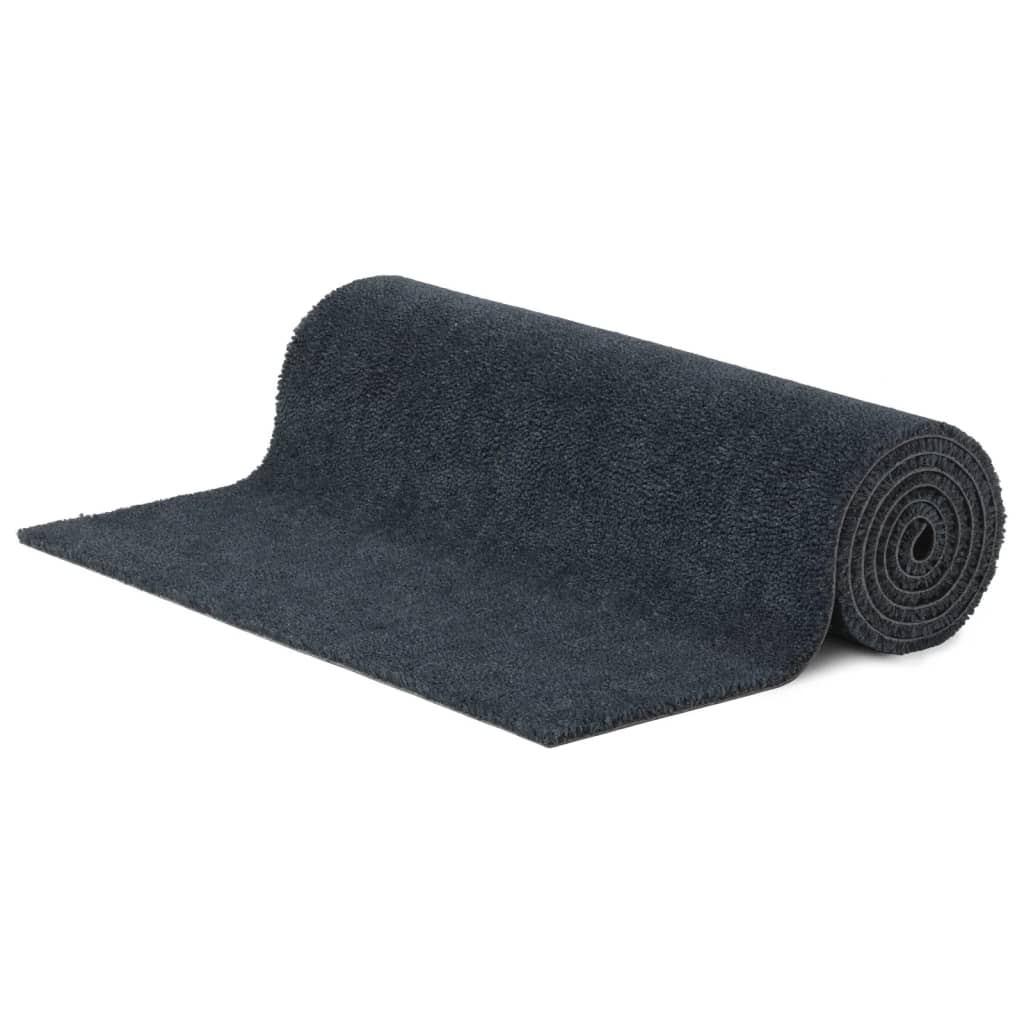 Dørmatte mørkegrå 100x300 cm tuftet kokosfiber