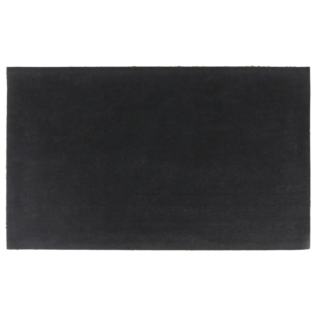 Dørmatte naturlig 45x75 cm tuftet kokosfiber
