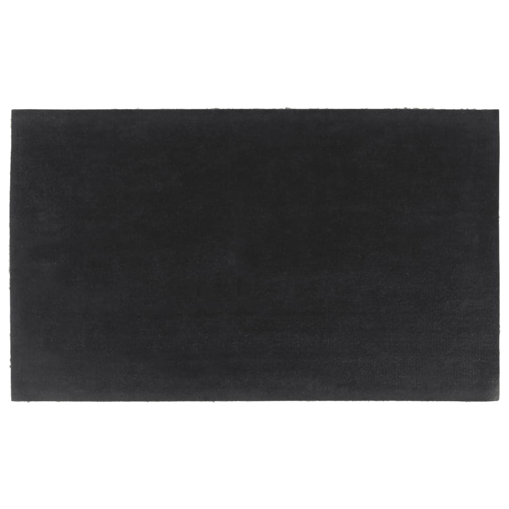 Dørmatte naturlig 45x75 cm tuftet kokosfiber