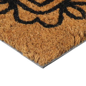 Dørmatte naturlig 45x75 cm tuftet kokosfiber