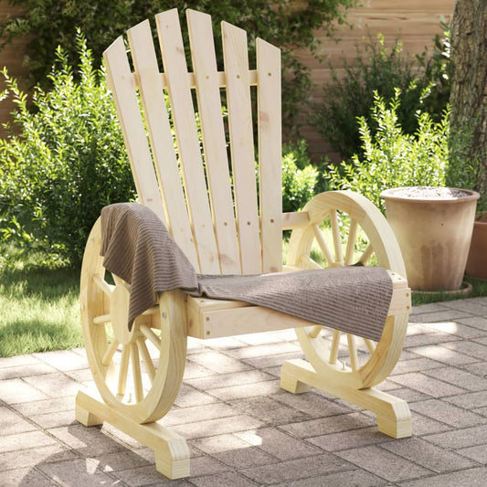 Adirondack garden chairs 4 pcs solid spruce