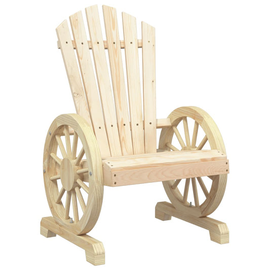 Adirondack garden chair solid spruce