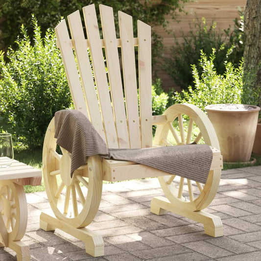 Adirondack garden chair solid spruce