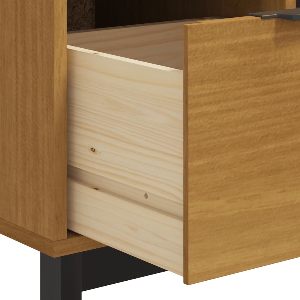 Kommode FLAM 110x40x80 cm heltre furu