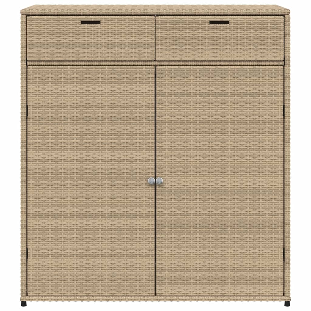 Cushion case beige 105x55x113 cm poly rattan