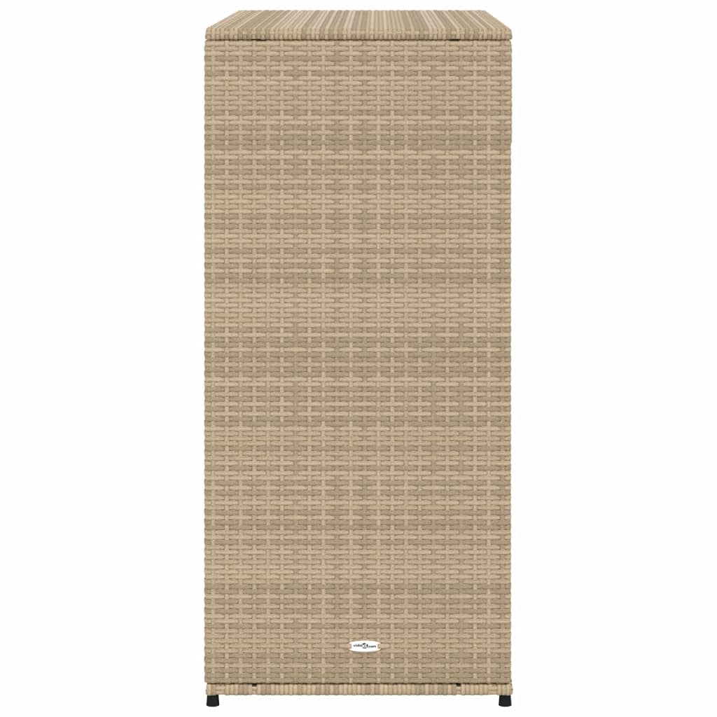 Cushion case beige 105x55x113 cm poly rattan