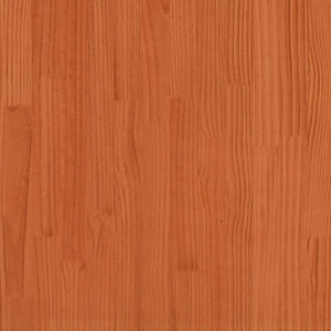 Radiatordeksel voksbrun 169x19x84 cm heltre furu