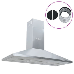 Kitchen hood 90 cm stainless steel