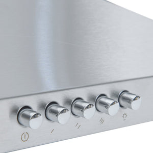 Kitchen hood 90 cm stainless steel