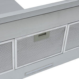 Kitchen hood 90 cm stainless steel