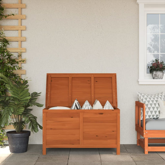 Pillow box 99x49.5x58.5 cm solid spruce wood