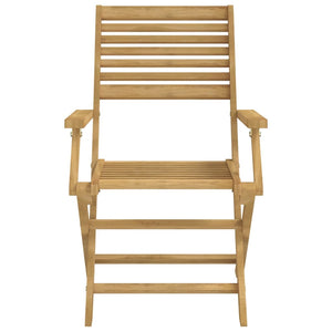 Sammenleggbare hagestoler 8 stk 54,5x61,5x86,5 cm heltre akasie