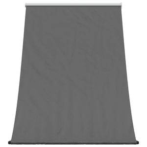 Uttrekkbar markise antrasitt 150x150 cm stoff og stål