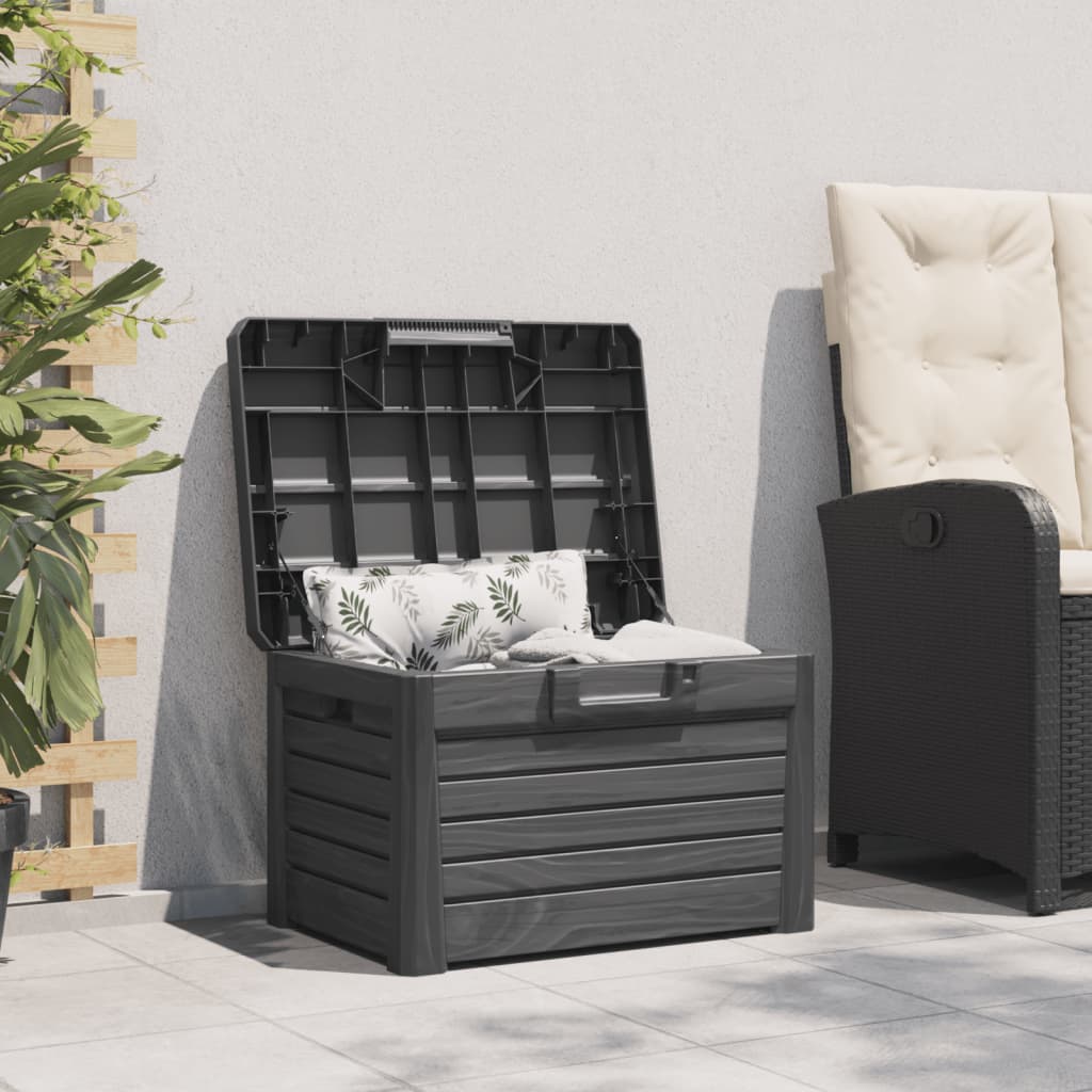 Pillow box anthracite 73x50.5x46.5 cm polypropylene