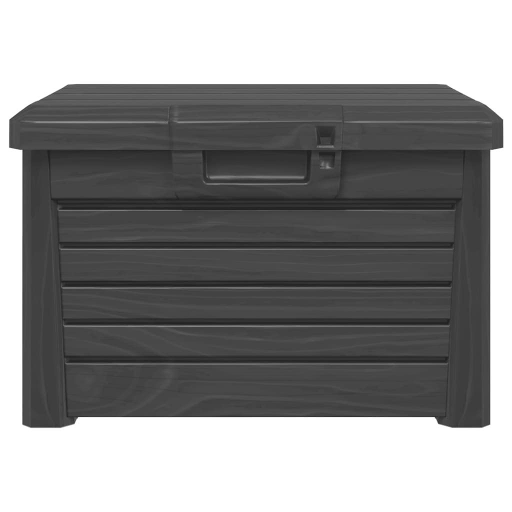 Pillow box anthracite 73x50.5x46.5 cm polypropylene