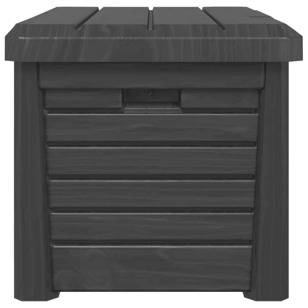 Pillow box anthracite 73x50.5x46.5 cm polypropylene