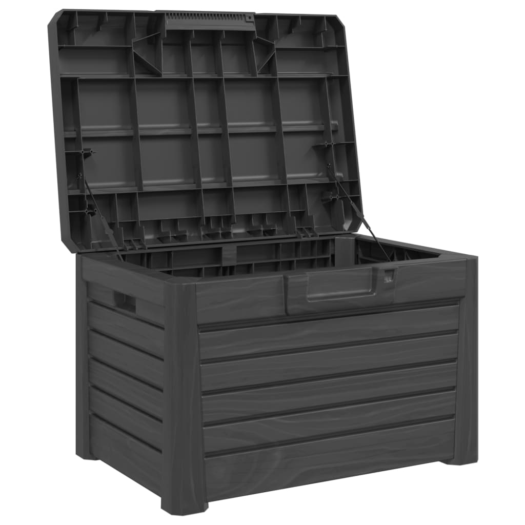 Pillow box anthracite 73x50.5x46.5 cm polypropylene