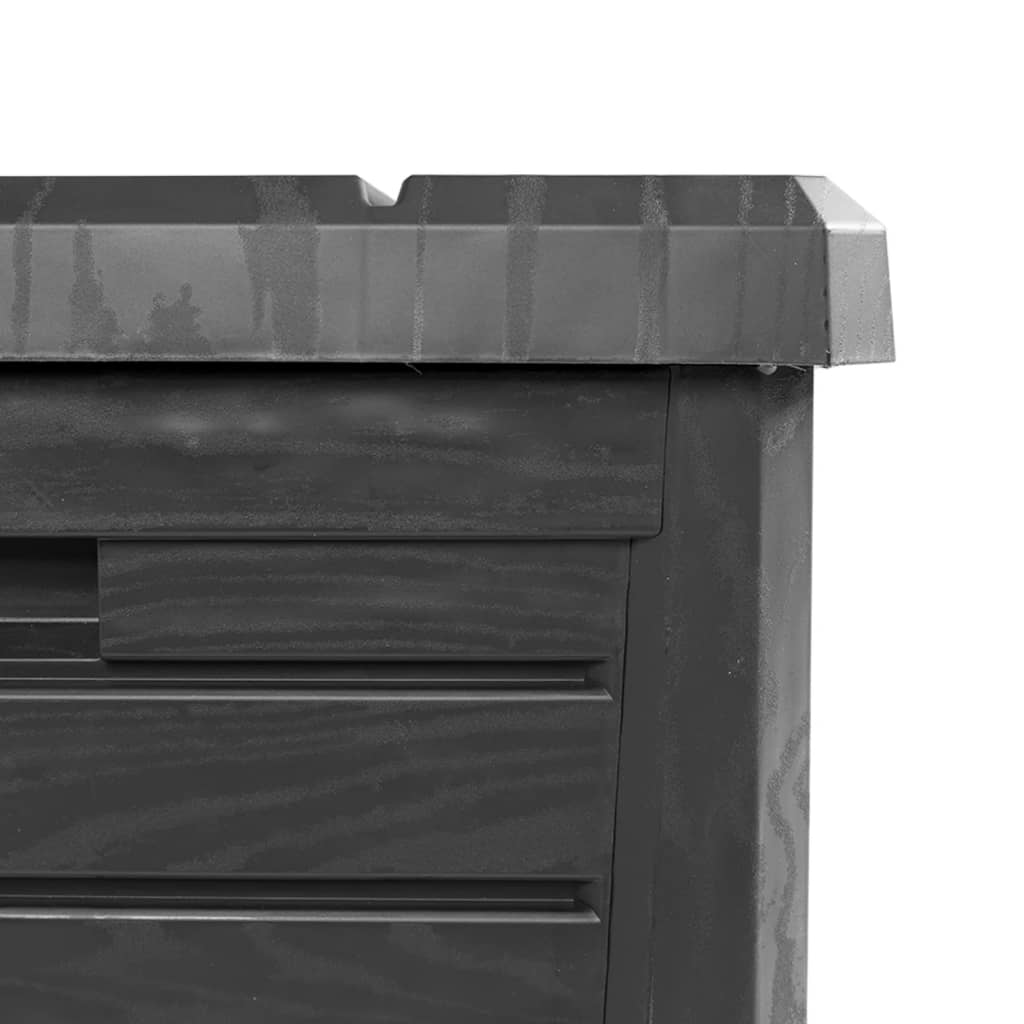 Pillow box anthracite 73x50.5x46.5 cm polypropylene