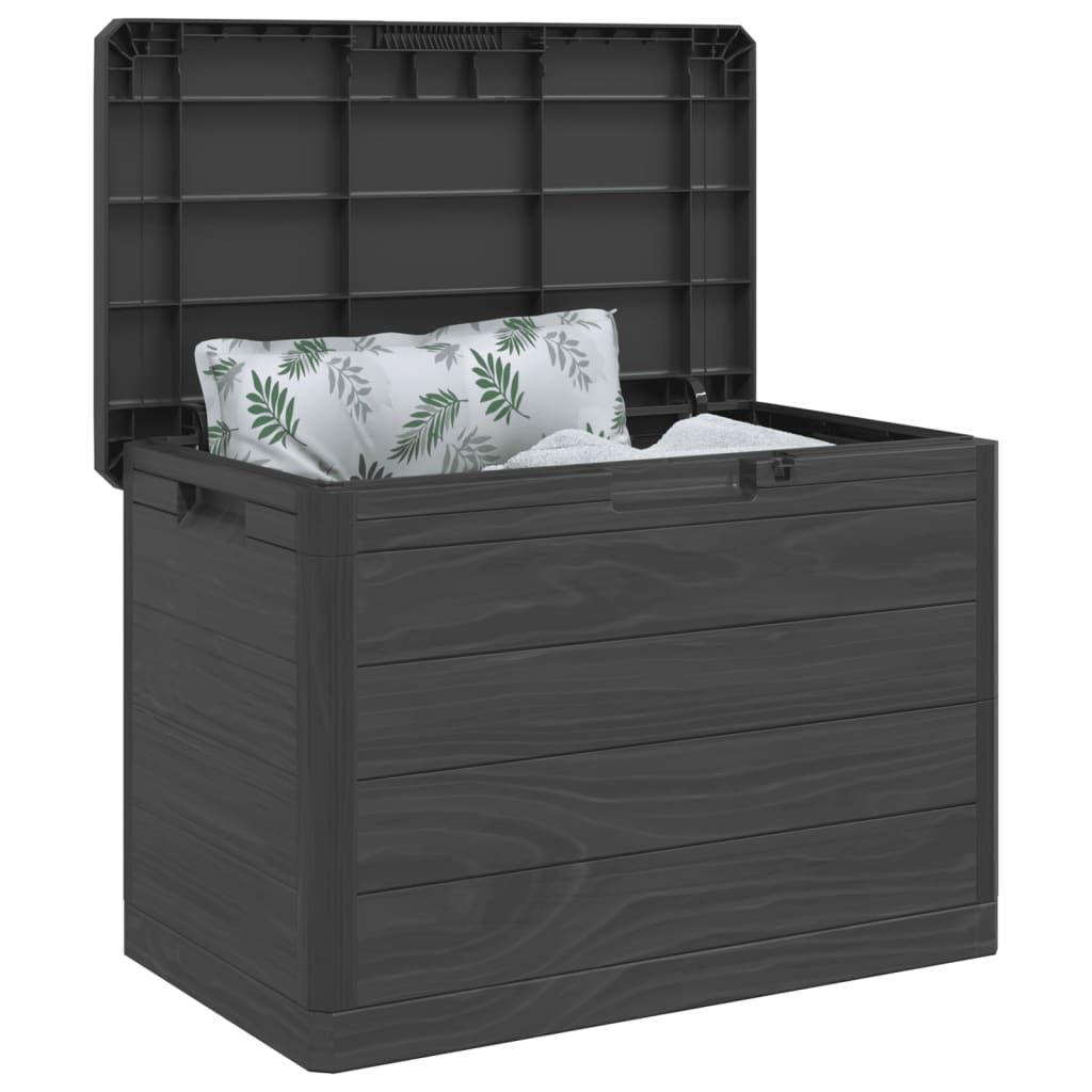 Pillow box anthracite 77.5x44.5x53 cm polypropylene