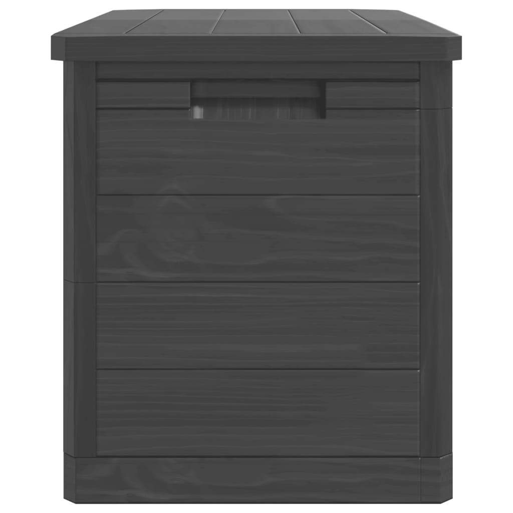 Pillow box anthracite 77.5x44.5x53 cm polypropylene