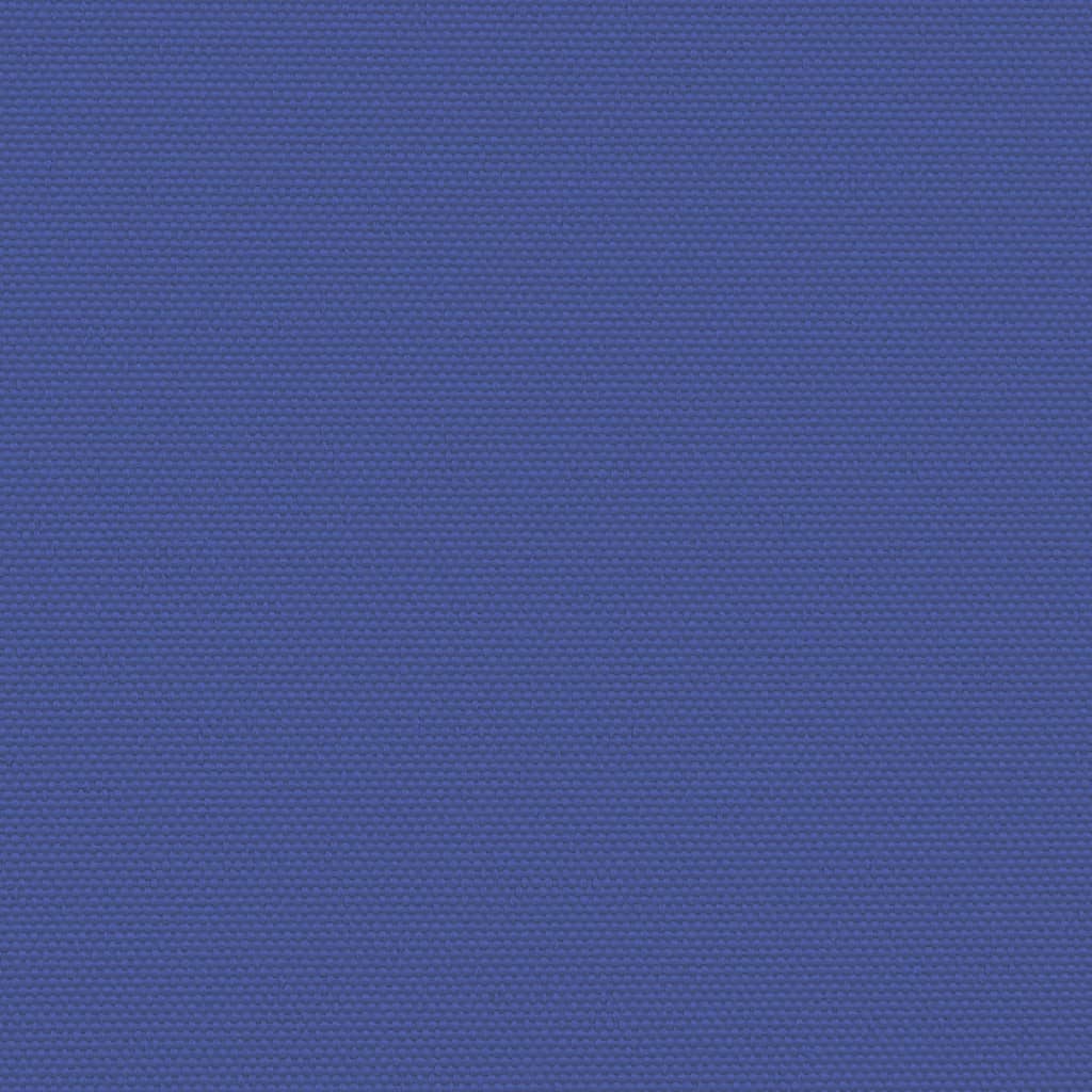 Uttrekkbar sidemarkise blå 140x500 cm