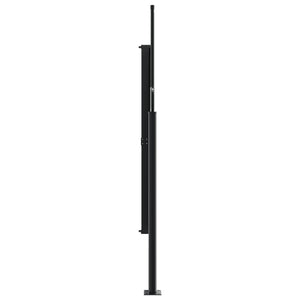 Uttrekkbar sidemarkise blå 160x500 cm