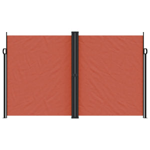 Uttrekkbar sidemarkise terrakotta 200x600 cm