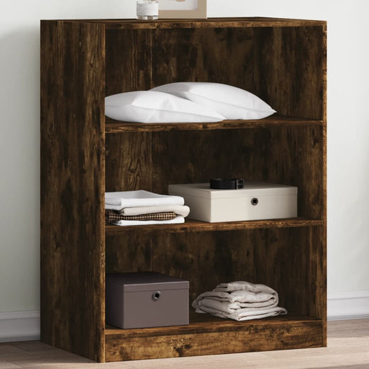 Garderobe røkt eik 77x48x102 cm konstruert tre