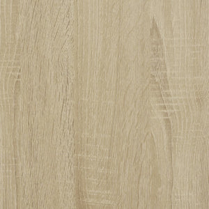 Garderobe sonoma eik 48x41x102 cm konstruert tre