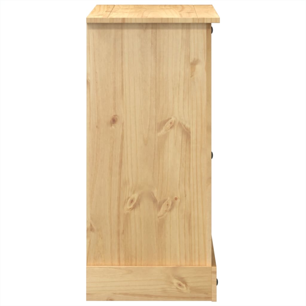 Chest of drawers Corona 110x43x91 cm solid pine wood