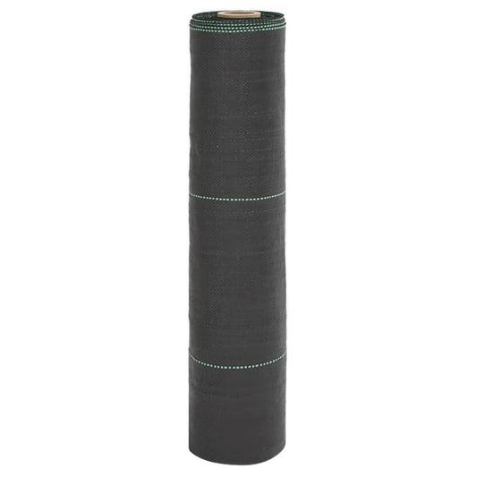 Kontrollmatte for ugress svart 0,5x100 m PP