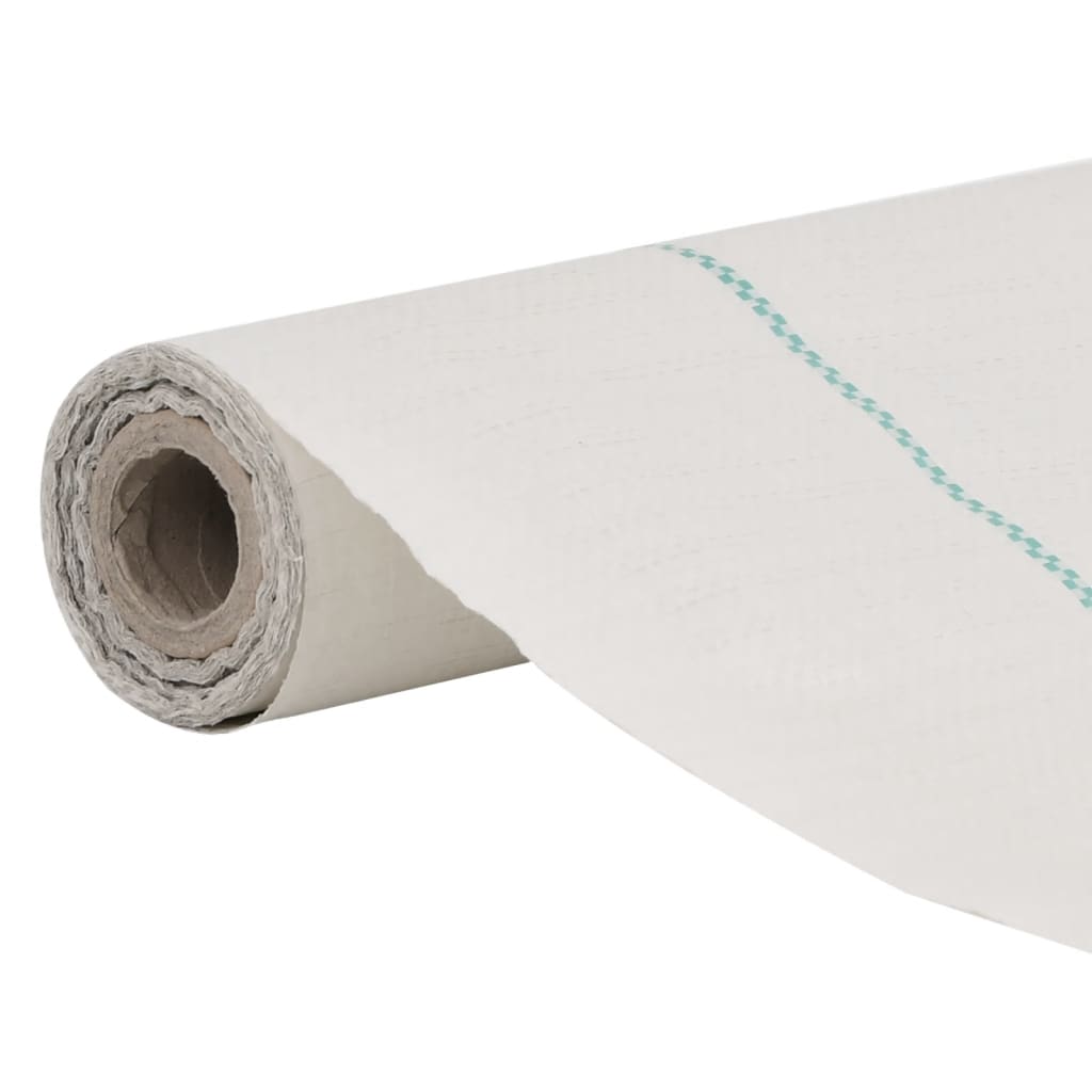 Kontrollmatte for ugress hvit 1x50 m PP