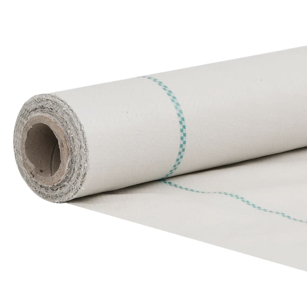 Kontrollmatte for ugress hvit 1x50 m PP