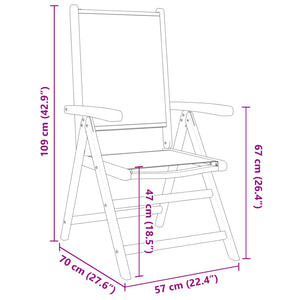 Garden armchairs 4 pieces beige fabric and solid wood