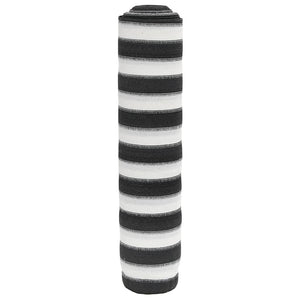 Skjermnett antrasitt og hvit 1,8x10 m HDPE 75 g/m²