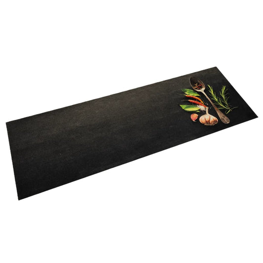 Kjøkkenteppe vaskbar krydder 60x180 cm fløyel