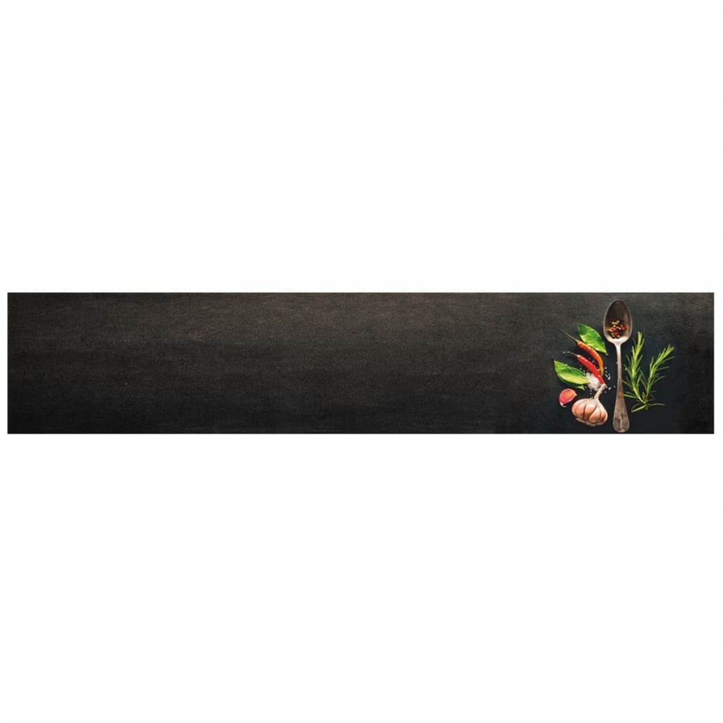 Kitchen rug washable spices 60x300 cm velvet
