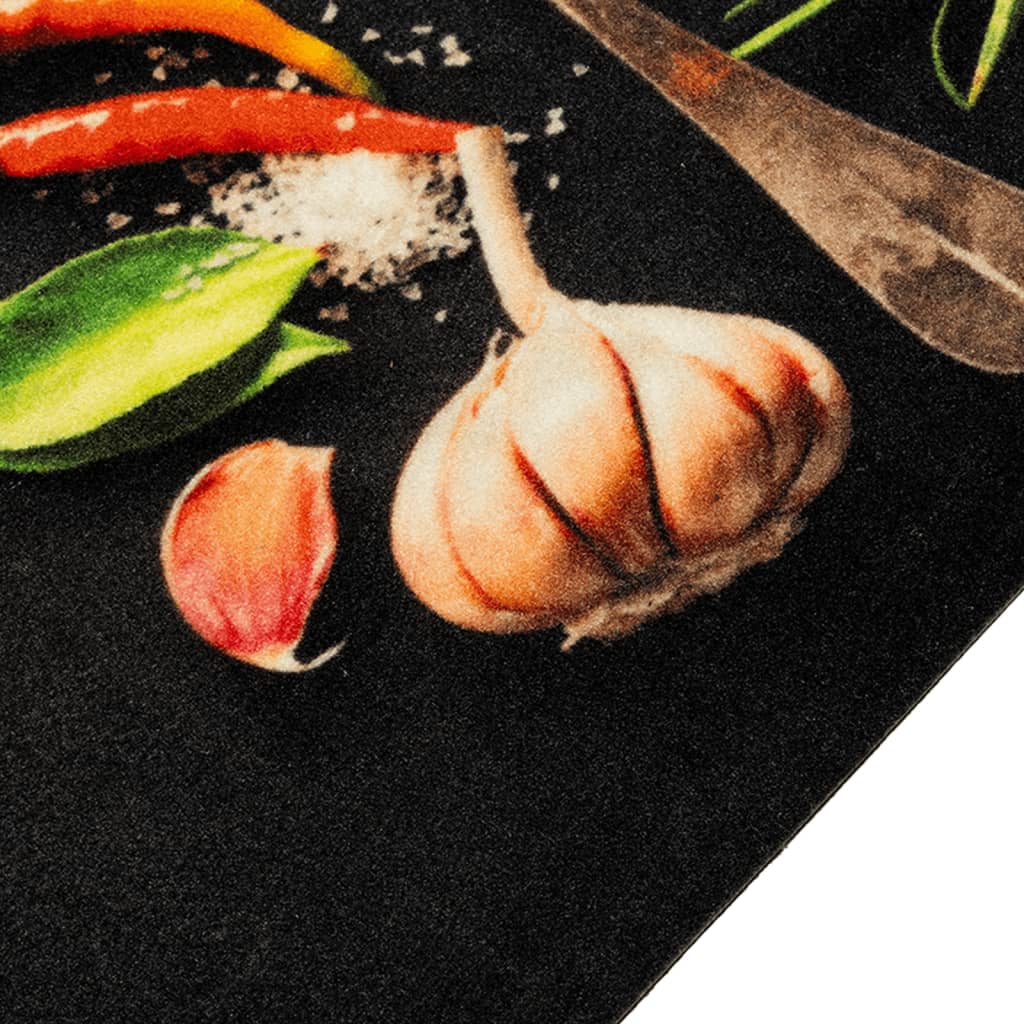 Kitchen rug washable spices 60x300 cm velvet