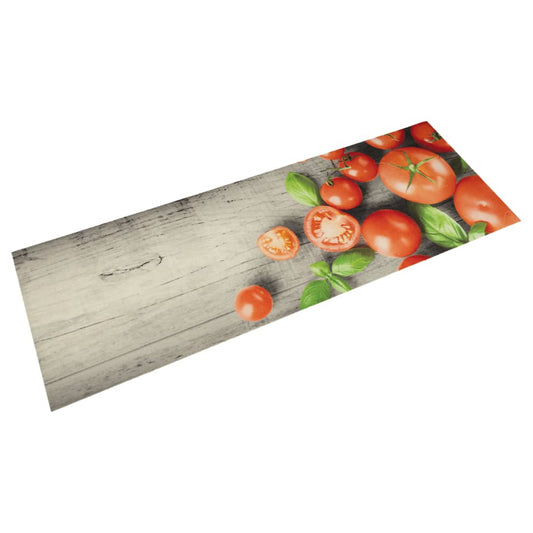 Kjøkkenteppe vaskbar Tomatoes 45x150 cm fløyel